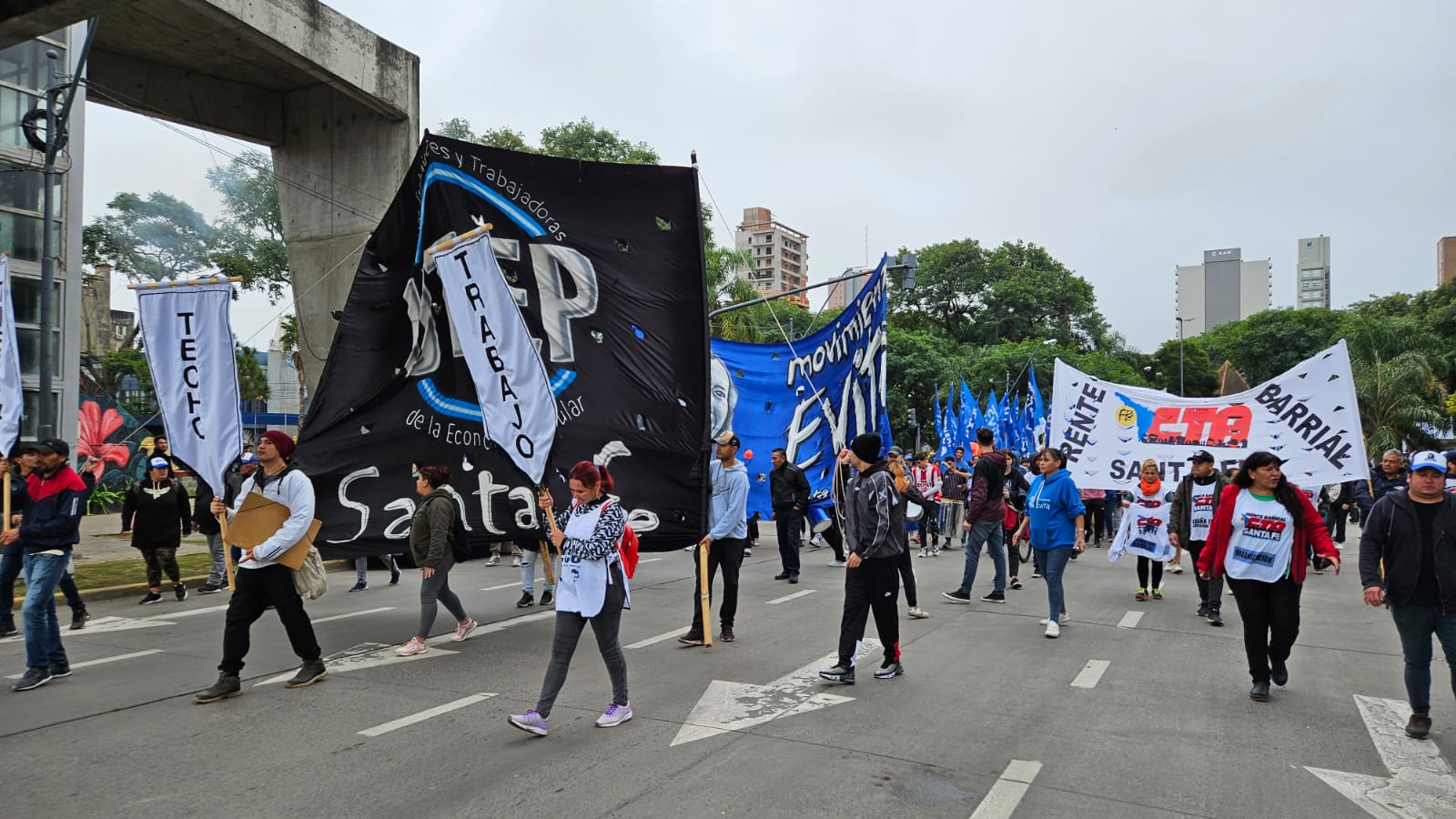 Organizaciones Sociales Marcharon En Contra De Las Medidas De Ajuste